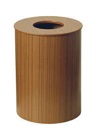 SAITO WOOD サイトーウッド dust box ペーパーバスケット teak grain No.952 チーク ダストボックス フタつきゴミ箱 Lサイズ