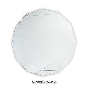 塩川光明堂 MORDEN DA series DA-002 ミラー 鏡 おしゃれ モダン アンティーク 北欧 インテリア クラシカル 壁 壁掛け 丸 玄関 飛散防止