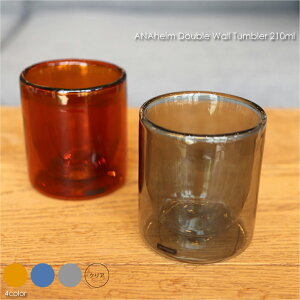 ANAheim Double Wall Tumbler 210ml _uEH[ d ϔMKX OX g ACXR[q[ r[ ^u[ JtF Rbv  CeA G fUC 킢