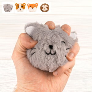 KIKKERLAND Furry Friend Stress Ball LbJ[h L   Ȃ܂ XgX{[ XgX{[ XgX XgXy  CeA  G l` v[g Mtg ObY 