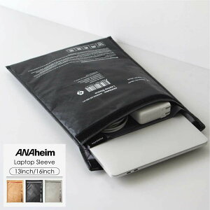 PC�P�[�X �y�� ���^ �^�C�x�b�N ANAheim Laptop Sleeve �A�i�n�C�� ���b�v�g�b�v �X���[�u ���� �ϐ� �m�[�g�p�\�R�� �X���[�u �P�[�X 13 14 15 16 �C���` MacBook Air Pro M1 M2 M3 �o�b�O�C���o�b�O �N�b�V��