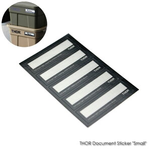 y[֑Ή250~zTHOR Document Sticker "Small" \[hLgXebJ[ "X[" uh xV[ x xO V[ ϐ AEghA Lv Vv  