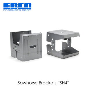 EBCO Sawhorse Brackets "SH4" �\�[�z�[�X �u���P�b�g 1set(2����) �e�[�u���r 2x4�� �c�[�o�C�ޗp DIY �Y�� �A�E�g�h�A �L�����v ��Ƒ�