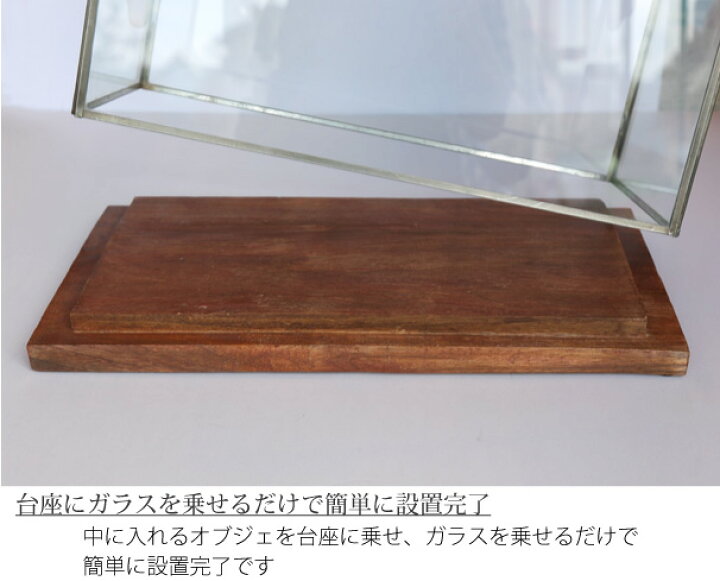 楽天市場】Cabinet With Wood Base “L” ディスプレイケース ショー 