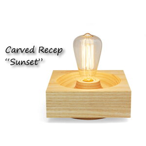 Carved Recep gSunsethe[uv ؐ Ɩ k  ǕtΉ AeB[N yHL_NEW_18z
