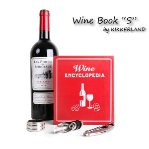 KIKKERLAND Wine Book gShCI[vi[ CN[[ 𔲂 |A[ Mtg Zbg v[g yHL_NEW_18z