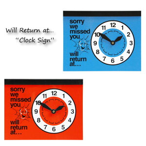 Will Return atchClock SignhEB^[TC v Ŕ AJ u[ bh  yHL_NEW_18z