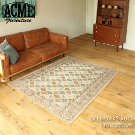 ACME FURNITURE GLENOAKS RUG 140×200 グレンオークスラグ ネイティブ 北欧 敷物 ベージュ おしゃれ アンティーク モダン 長方形 洗える