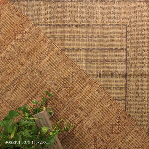 �����O 140×200cm �a���_���ȐD��ŋ�Ԃ��i�グ���郉�O�}�b�g JOSEPH RUG �W���Z�t Rugru ���O�� �C���h�� �E�l ��D�� �W���[�g �R�b�g�� �V�R�f�� �O�~ 1.5�� ������� �k���� �V���v�� �i�`����