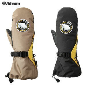 uSi10-15{ 12208v24-25 ASHRAM O[u SPACING LOGO MITT ASRM24W09: Ki/AV/Y/Xm[{[h/~g/~bg/snow