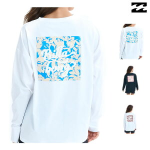 「全品5-15倍 11月6日08時迄」【ゆうパケット】25SS レディース BILLABONG ラッシュガードTシャツ BF01C-853 MORFY LS TEE RASH: 正規品/ビラボン/長袖/BF01C853/surf