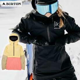 23-24 レディース BURTON ジャケット Women's [ak] Kimmy GORE-TEX 2L Anorak 21283104: 正規品/スノーボードウエア/バートン/snow