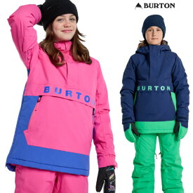 「全品5-10倍 5月1日迄」23-24 子供用 BURTON ジャケット Kids' Frostner 2L Anorak 23364101: 正規品/バートン/スノーボードウエア/ジュニア/キッズ/snow