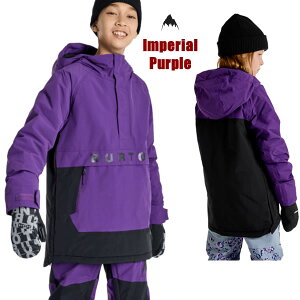 「全品5-15倍 11月6日08時迄」24-25 子供用 BURTON ジャケット Kids' Frostner 2L Anorak 23364102: 正規品/バートン/スノーボードウエア/ジュニア/キッズ/snow
