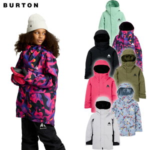 「全品5-15倍 11月6日08時迄」【予約商品】25-26 子供用 BURTON ジャケット Kids' Skimmer Jacket 2431510: 正規品/バートン/スノーボードウエア/ジュニア/キッズ/snow
