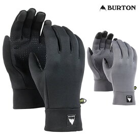 「全品5-10倍 27日08時迄」22-23 BURTON インナーグローブ Power Stretch Glove LINER 13169102: 正規品/スノーボード/バートン/メンズ/snow