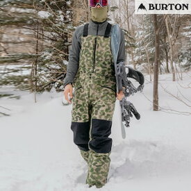 「全品5-10倍 5月1日迄」22-23 BURTON ビブパンツ Men's GORE-TEX Reserve Bib Pant 20554104: 正規品/バートン/スノーボードウエア/ウェア/メンズ/スノボ/snow