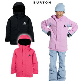 24-25 子供用 BURTON ジャケット Kids' Skimmer Jacket 24315100: 正規品/バートン/スノーボードウエア/ジュニア/キッズ/snow