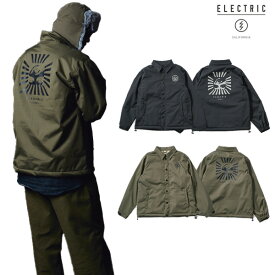 23-24 ELECTRIC ジャケット PEAK BOA COACH JACKET E24F03： 正規品/エレクトリック/スキー/スノーボードウエア/スノボ/snow