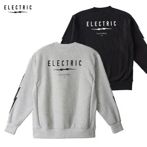 「全品5-15倍 11月6日08時迄」24-25 ELECTRIC クルースウェット ICON LOGO CREW E24FU07: 正規品/エレクトリック/スキー/スノーボードウエア/スノボ/メンズ/トレーナー/snow