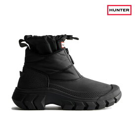 レディース HUNTER ブーツ 防寒ブーツ intrepid zip ankle snow boot WFS5000WWU: 正規品/ハンター/cat-fs