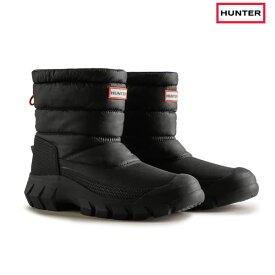 23FW HUNTER メンズ 防寒ブーツ intrepid insurated short snow boot MFS9135WWU: 国内正規品/長靴/シューズ/ハンター