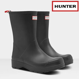 HUNTER メンズレインブーツ Original Play Mid-Height Wellington Boots mfs9087rma: 国内正規品/長靴/シューズ/ハンター