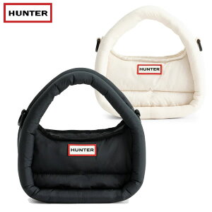 HUNTER �g�[�g�o�b�O FRAMED PUFFER MINI HOBO UBX3711KBM: ���{���K�i/�o�b�O/�n���^�[/cat-fs