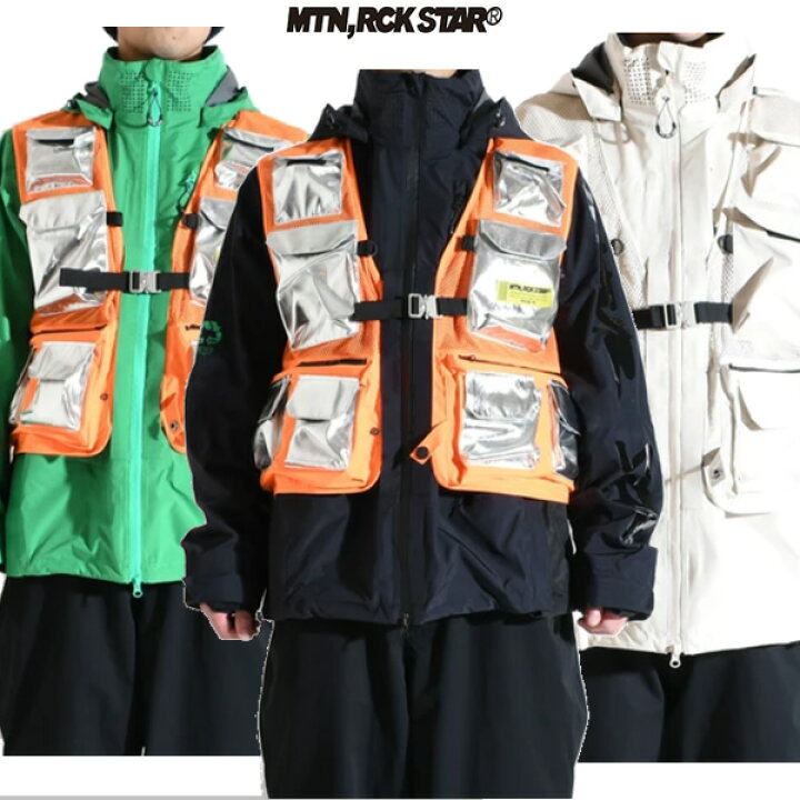 楽天市場】22-23 MOUNTAIN ROCK STAR ジャケット HARUMAKI Jacket Vest 