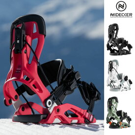 25-26 NIDECKER バインディング FLOW FUSE FUSION： 正規品/メンズ/レディース/ナイデッカー/ニデッカー/スノーボード /スノボ/snow