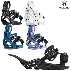 25-26 NIDECKER バインディング FLOW FENIX： 正規品/メンズ/レディース/ナイデッカー/ニデッカー/スノーボード /スノボ/snow