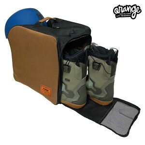 uSi5-15{ 2708vORAN'GE u[cobO Deluxe boots bag #040142: Ki/Y/ORANGE/IW/Xm[{[h/Xm{/snow