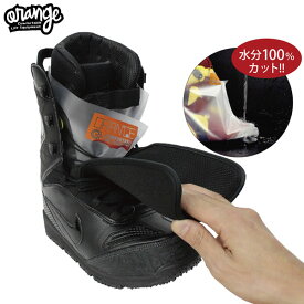 【ゆうパケット】23-24 ORAN'GE インナーブーツカバー Boots Dry Socks #041024: 正規品/メンズ/ORANGE/オレンジ/スノーボード/スノボ/snow