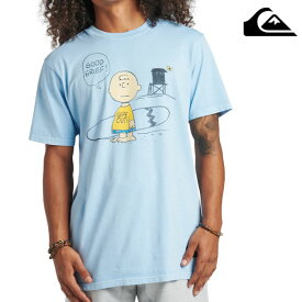【ゆうパケット】21FW QUIKSILVER Tシャツ PEANUTS BLACK BALL aqyzt08438: 正規品/クイックシルバー/メンズ/半袖/surf