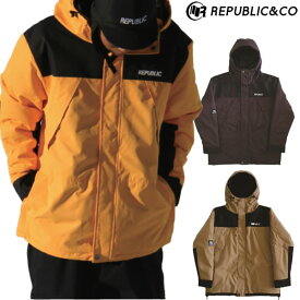 22-23 REPUBLIC&CO ジャケット 36 CHAMBERS JACKET: 正規品/メンズ/スノーボードウエア/ウェア/リパブリック/snow