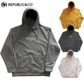 22-23 REPUBLIC&CO 撥水パーカー CLASSIC BONDING HOODIE: 正規品/メンズ/スノーボードウエア/リパブリック/snow