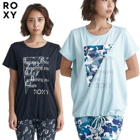 【ゆうパケット】24SS ROXY ラッシュガードTシャツ FLAMINGO TEE RST242508: 正規品/レディース/ロキシー/半袖/surf