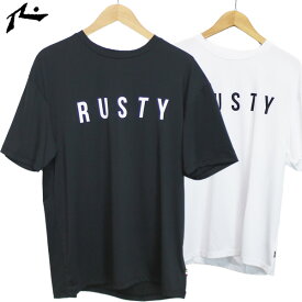 【ゆうパケット】22SS RUSTY ラッシュガードTシャツ RASH TEE 912-464: 正規品/メンズ/ラスティー/912464/サーフTEE/surf