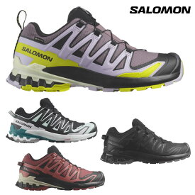 「全品5-10倍 26日08時迄」24SS レディース SALOMON シューズ XA PRO 3D V9 GORE-TEX Wmn: 正規品/サロモン/トレイルランニング/スニーカー/靴/outdoor