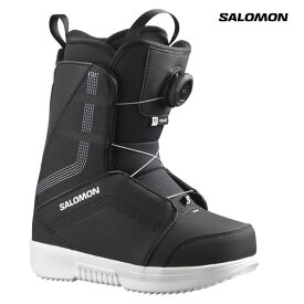 23-24 子供用 SALOMON ブーツ PROJECT BOA L41681700: 正規品/サロモン/ジュニア/キッズ/スノーボード/靴/snow