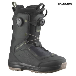 「全品5-15倍 27日08時迄」【予約商品】25-26 SALOMON ブーツ ECHO DUAL BOA WIDE L47830800: 正規品/サロモン/メンズ/スノーボード/エコー/デュアルボア/ワイド/靴/snow