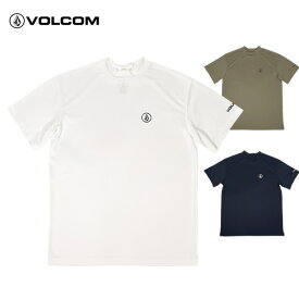 【ゆうパケット】24SS VOLCOM GOLF UV Tシャツ CIRCLE STONE MOCK NECK SS A01223JA: 正規品/ボルコム/ メンズ/半袖//cat-fs