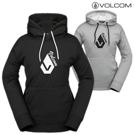 「全品10倍 14日08時迄」23-24 レディース VOLCOM フードパーカー CORE HYDRO HOODIE H4152406: 正規品/スノーボードウエア/ボルコム/ウェア/スノボ/snow