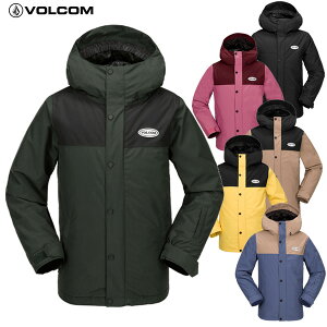 「全品5-15倍 11月6日08時迄」24-25 子供用 VOLCOM ジャケット STONE.91 Ins JACKET I0452503: 正規品/ジュニア/キッズ/ボルコム/スノーボードウエア/スノボ/snow
