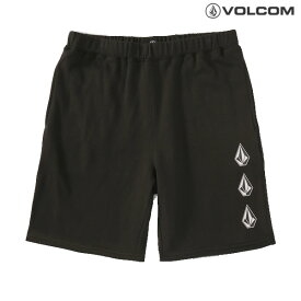 「全品5-10倍 26日08時迄」22SS VOLCOM スウェットショーツ ICONIC STONE FLEECE SHORT A1032102：正規品/ボルコム/日本限定/メンズ/短パン/cat-fs