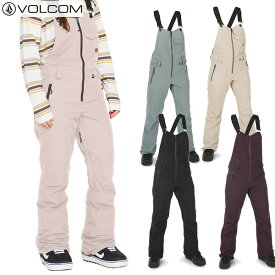 「全品5-10倍 31日08時迄」22-23 レディース VOLCOM ビブパンツ Swift Bib Overall h1352311: 正規品/ボルコム/スノーボードウエア/ウェア/スノボ/snow