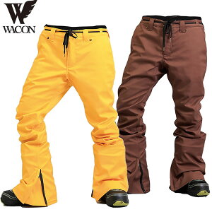 「全品5-15倍 11月6日08時迄」Sのみ WACON パンツ Dolby : 正規品/メンズ/ワコン/スノーボード/ウエア/ウェア/snow/スノボ