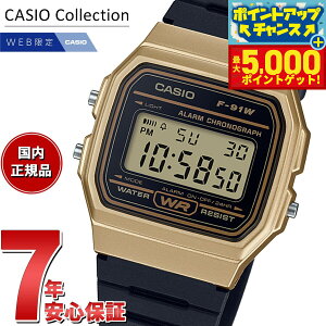 �y�ő�5000pt�o�b�N�I14��10���`�z�J�V�I �R���N�V���� CASIO Collection �I�����C�����胂�f�� �f�W�^�� �r���v F-91WM-9AJH
