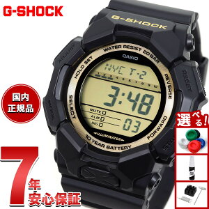 �y�X���|�C���g�ő�41�{�I�{������I�z�y�I�ׂ�m�x���e�B�[�t���zG-SHOCK �f�W�^�� �J�V�I G�V���b�N CASIO �r���v �����Y GD-010GB-1A9JF Black and Gold Series�y2025 �V��z