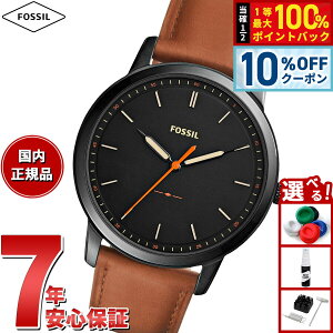 �y10%OFF�N�[�|���I���G���g���[�Ń|�C���g+2�{�I5��20���I�z�t�H�b�V�� FOSSIL �r���v �����Y MINIMALIST SLIM �O�j ���C�g�u���E�� ���U�[�E�H�b�` FS5305
